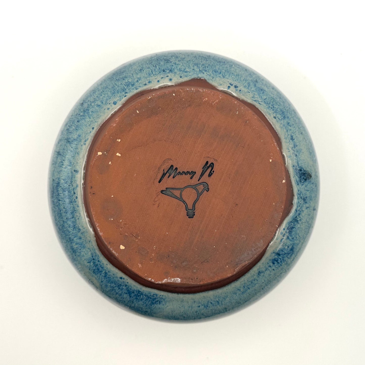 Blue Rutile Vase