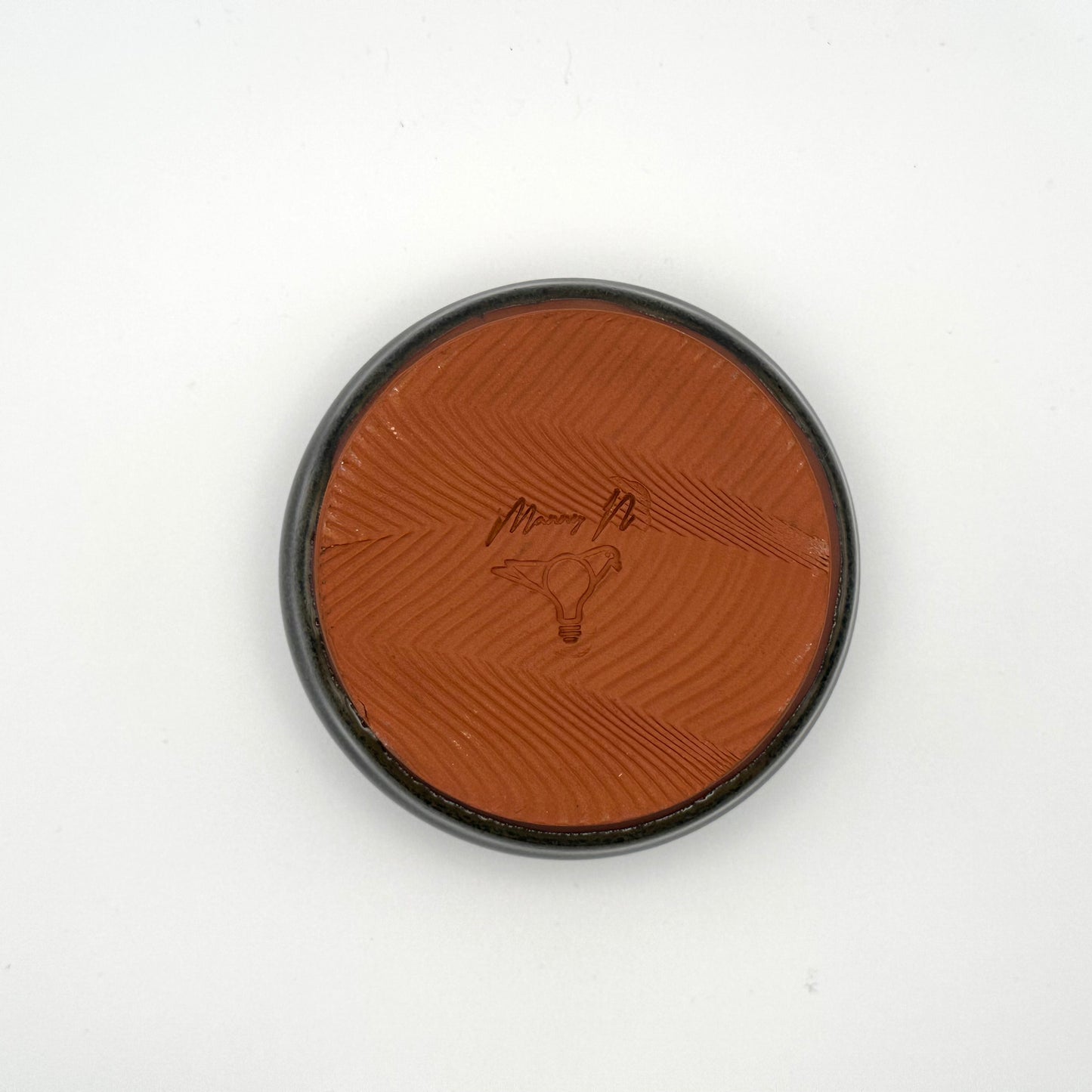 Dark Blue Rutile Classic Ashtray