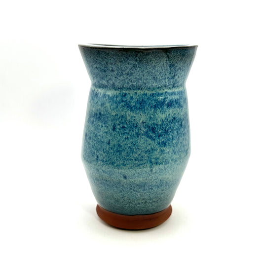 Angular Blue Rutile Vase