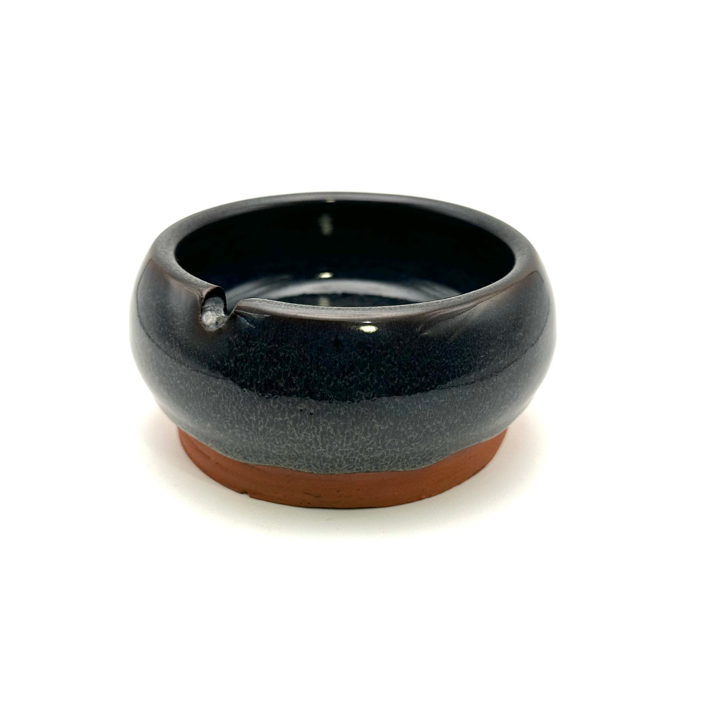 Dark Blue Rutile Classic Ashtray