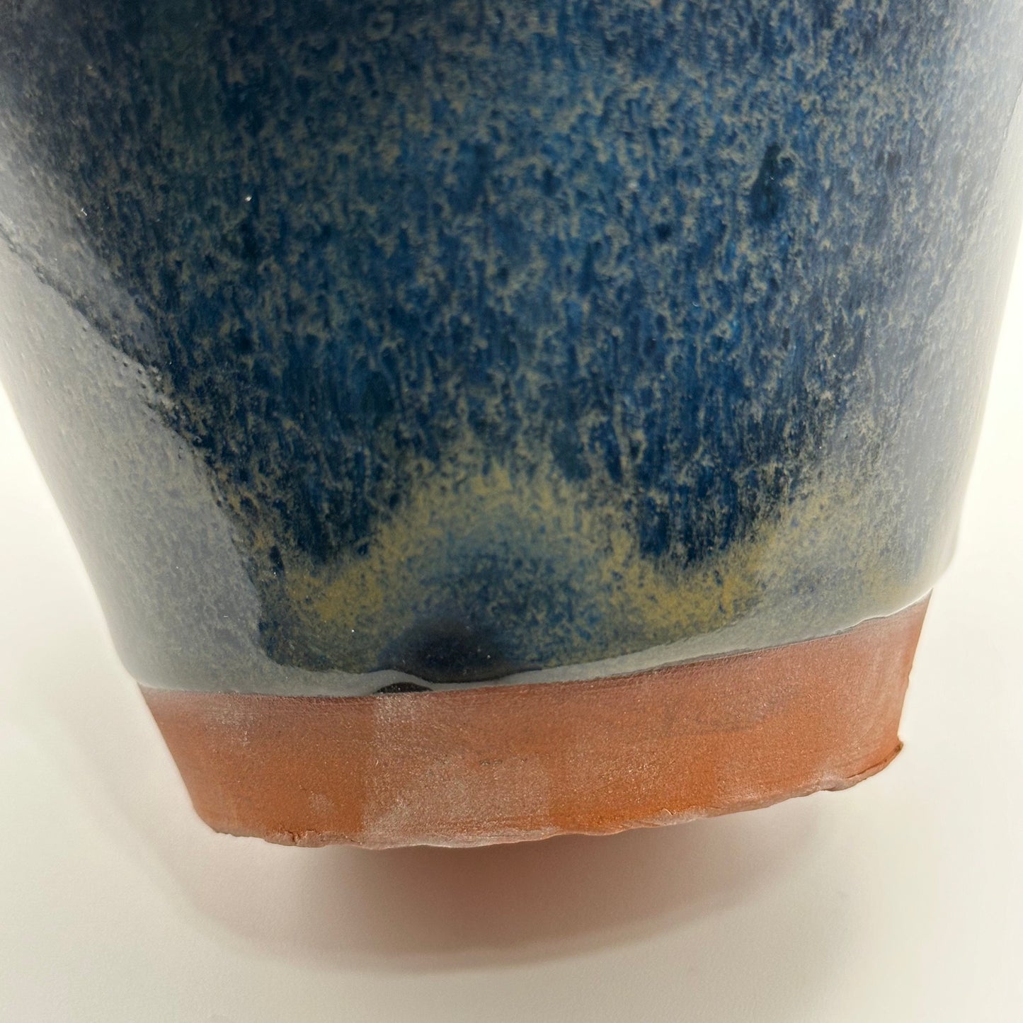 Dark Blue Rutile Vase