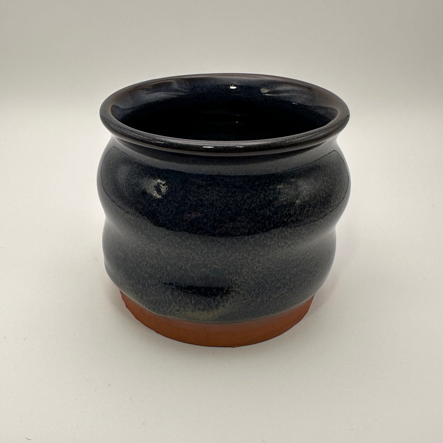 Dark Blue Rutile Candle/Planter