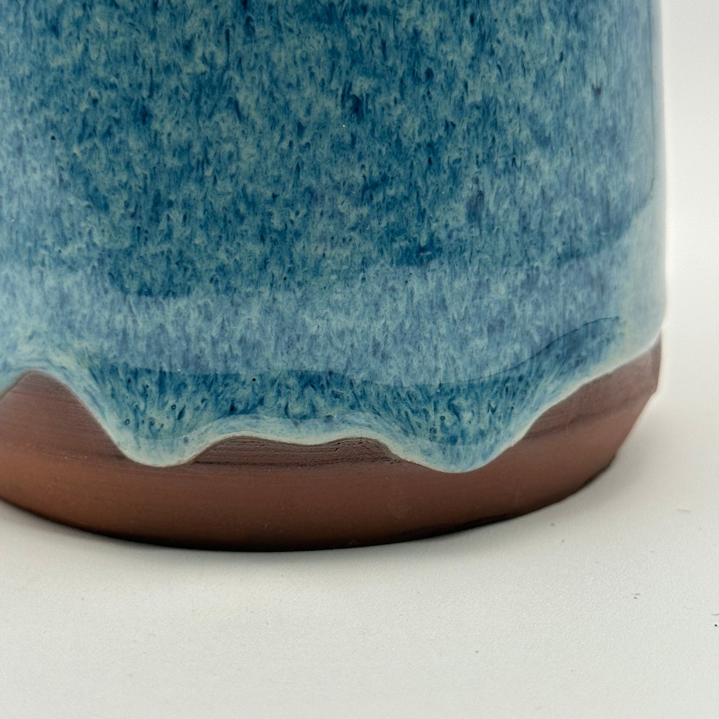 Blue Rutile Vase