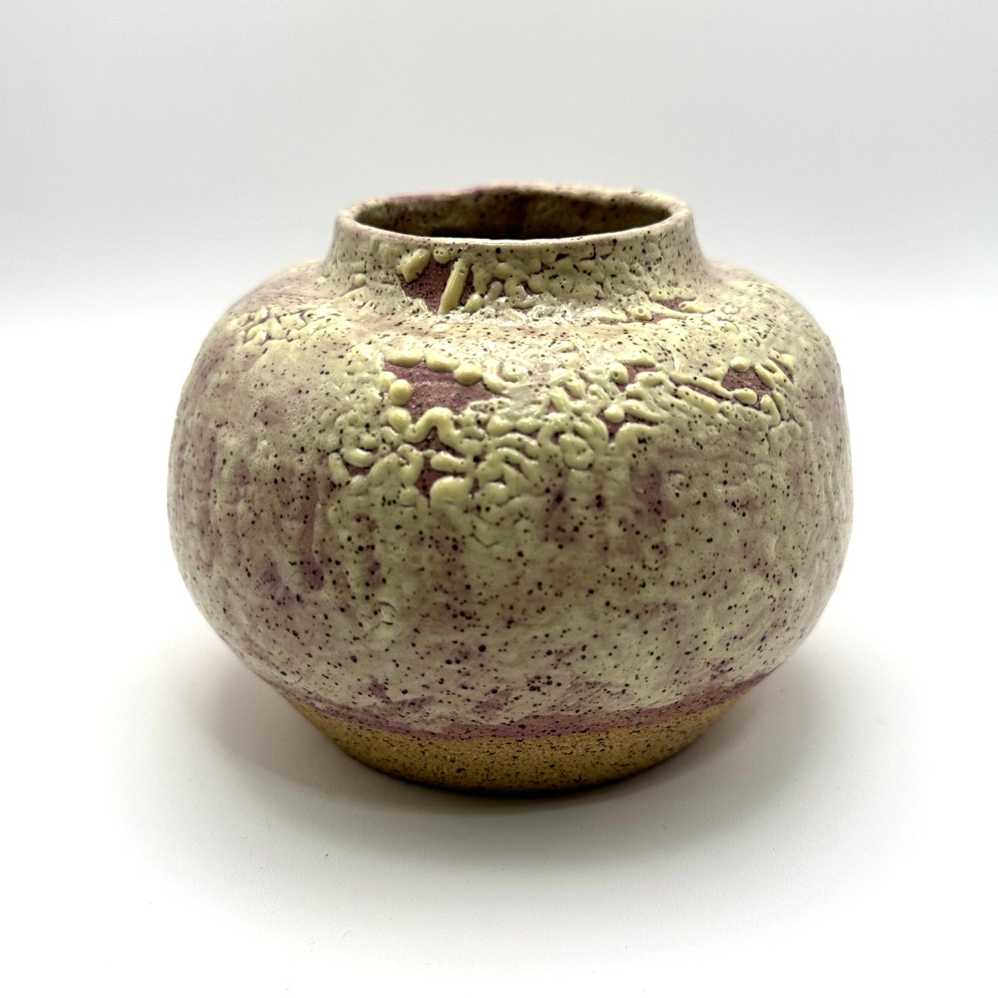 Yellow Crawl Vase