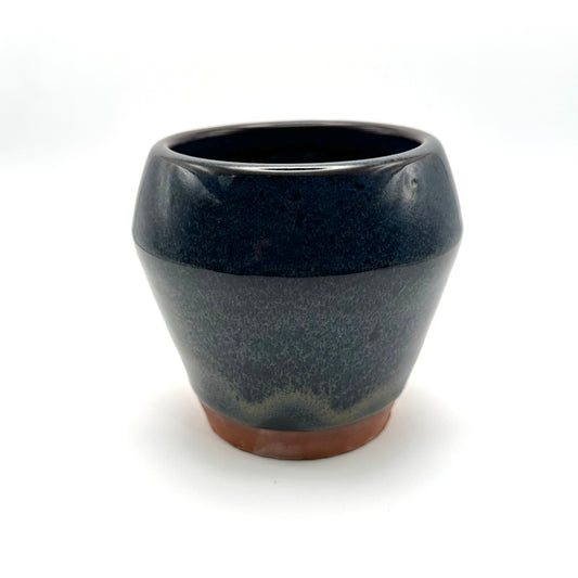 Dark Blue Rutile Vase