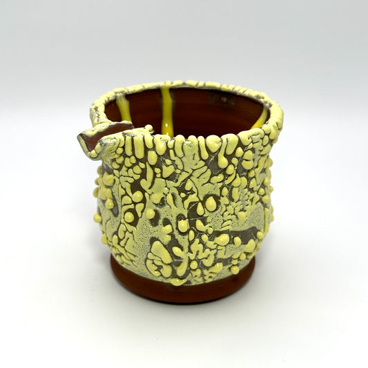 Yellow Drip Ashtray