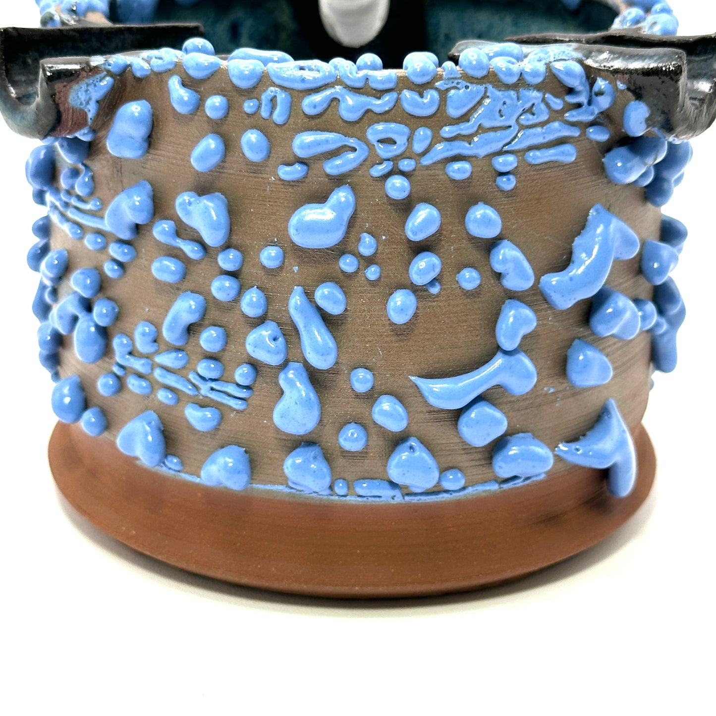 Blue Gloop Ashtray - Tri