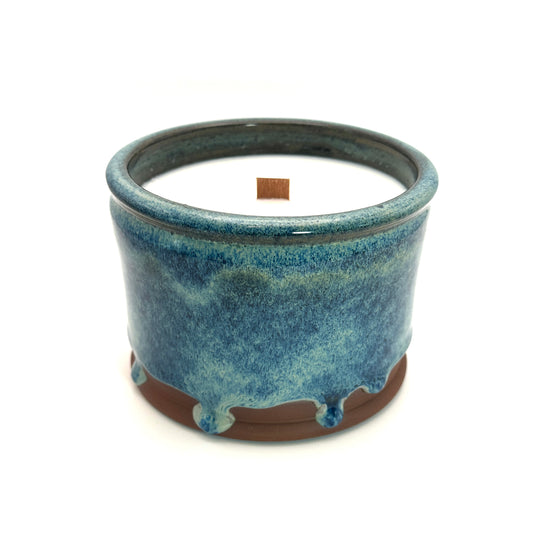 Rutile Blue Candle/Planter - Reg